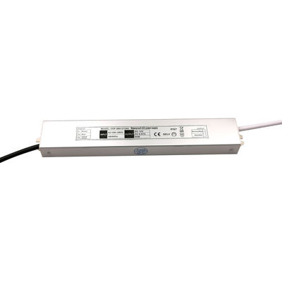 Impermeable IP67 Slimline LED Driver 12V 80W ERP Fuente de alimentación LED de voltaje constante