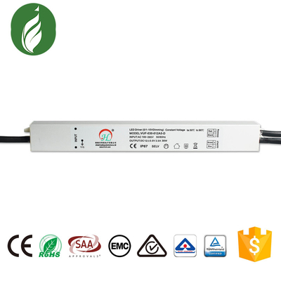 Conductor más oscuro de salida única de RoHS LED, fuente de alimentación resistente al calor de Dimmable LED 12V