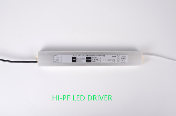 Prenda impermeable al aire libre 100W del conductor IP67 del EMC Constant Voltage LED