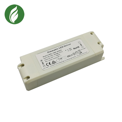 Fuente de alimentación ligera de Dimmable del triac IP20, conductor de la tira de 1500mA Dimmable LED