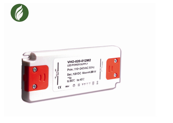 Luz ultra fina impermeable de los muebles de Power Supply For del conductor de 12V 1.7A LED