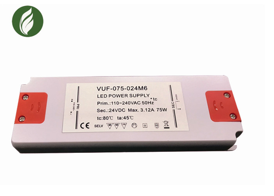 Conductor ultra fino Durable Plastic Material del CE 3.1A 24V DC LED