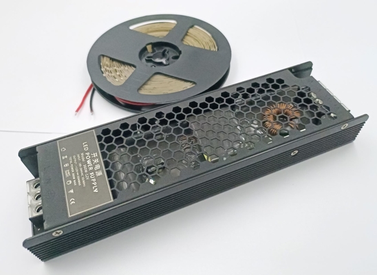 Fuente de alimentación de la luz del conductor 26.6A 320W LED de la vivienda AC220V 12V DC LED del metal