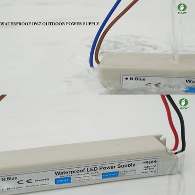 Fuente de alimentación impermeable del conductor 60w IP67 LED de la tira de la protección 12v LED de Overtemp