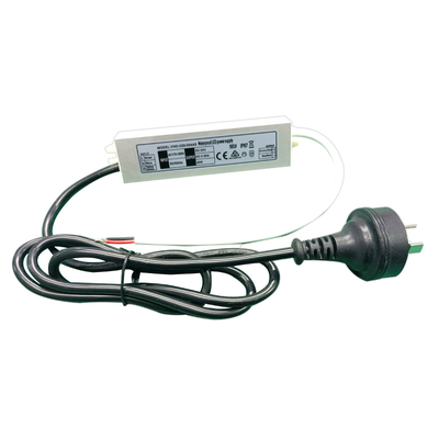 IP67 que valora el enchufe delgado del AU de With del conductor de la fuente de alimentación del LED 20W 24V SAA LED