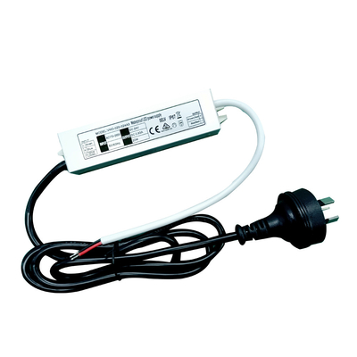 IP67 que valora el enchufe delgado del AU de With del conductor de la fuente de alimentación del LED 20W 24V SAA LED