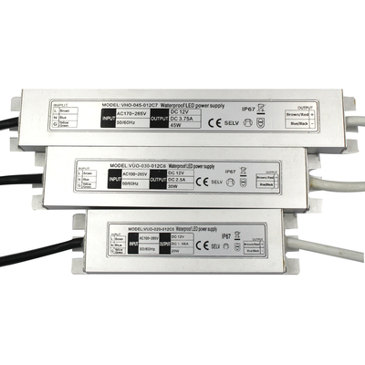 IP67 que valora el enchufe delgado del AU de With del conductor de la fuente de alimentación del LED 20W 24V SAA LED