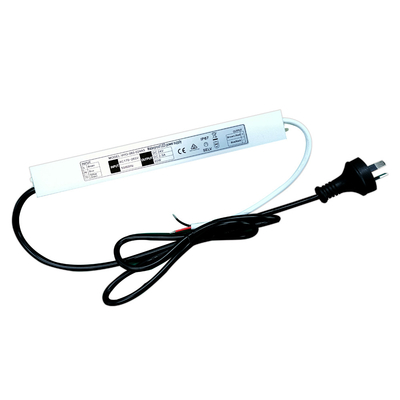 Fuente de alimentación impermeable delgada del LED IP67 SAA Constant Voltage For Strip Light