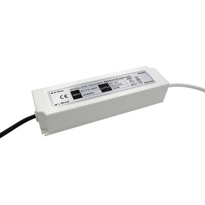 fuente de alimentación plástica de Waterproof IP67 del conductor de la luz de tira del refrigerador de 100W 12V LED
