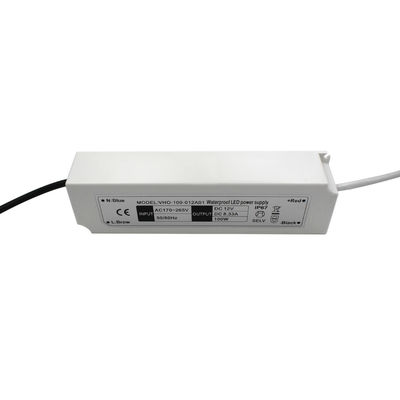 100W 12 fuente de alimentación plástica de Refrigerator Cooler Waterproof del conductor de la tira de voltio LED