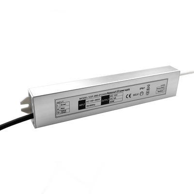 Conductor constante 12V 60W del voltaje LED del transformador de iluminación de bajo voltaje al aire libre