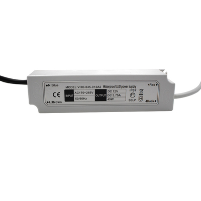 Refrigerador LED Fuente de alimentación 12V 45W Impermeable IP67 para una tira más fresca