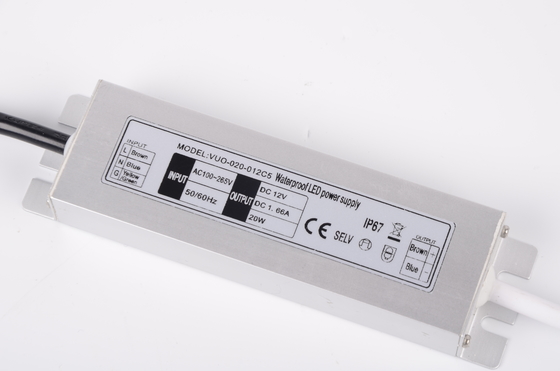 Diseño impermeable del retraso del comienzo del conductor de DC 12V 20W Slimline LED para la luz de tira