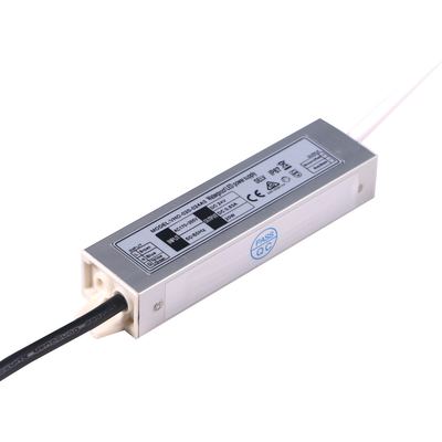 SAA 24V Controlador LED electrónico impermeable 20W Fuente de alimentación de diseño delgado