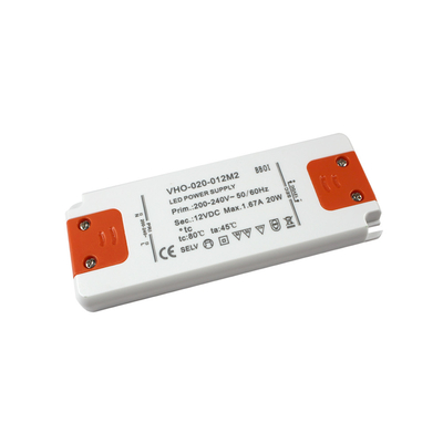Conductor fino estupendo Power Supply 12V 20W Constant Voltage For Mirror Light del LED