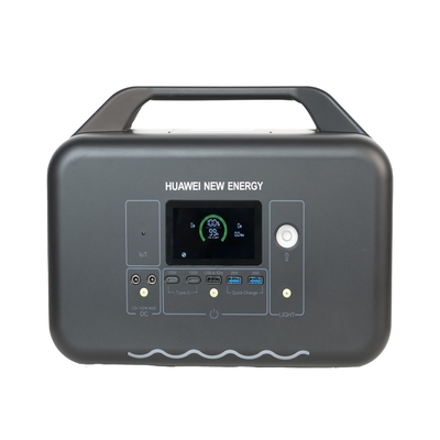 batería de almacenamiento portátil al aire libre de energía de la central eléctrica de la onda sinusoidal pura 220V 1000W 1440Wh