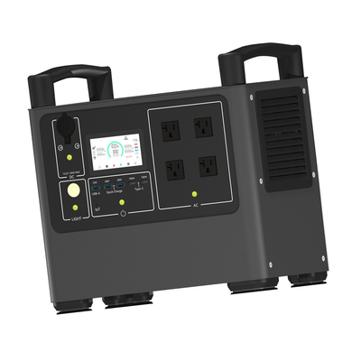 Banco portátil del poder del almacenamiento de energía de la emergencia del poder más elevado portátil de la central eléctrica 2000w