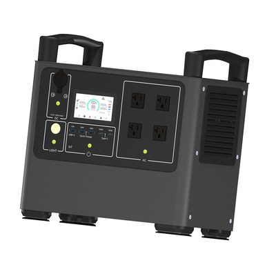 Central eléctrica portátil pura al aire libre de la batería solar de la onda sinusoidal de la emergencia 2000w 110V/220V