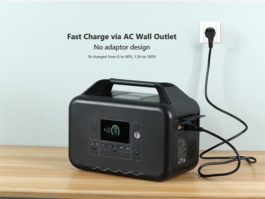 Central eléctrica portátil de la onda sinusoidal pura de la fuente 1000w 220V del estado de excepción del generador de la casa
