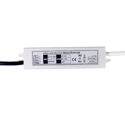 conductor impermeable ultra delgado Mirror 12vdc DC 12v Constant Voltage 2500mA de 12v 30w LED
