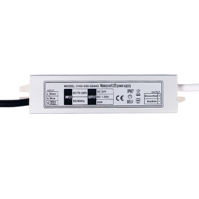 Resistente de agua del transformador de Power Supply 12V 30w del conductor de la luz del IP 67 Constant Voltage LED