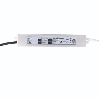 CA 240v 5 a la fuente de alimentación de la prenda impermeable 5a 5v del conductor 25w de DC Constant Voltage Slim LED de voltio