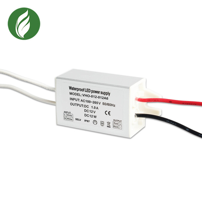 Conductor a prueba de humedad de la baja tensión de SAA LED, conductor práctico de 12V 1A LED