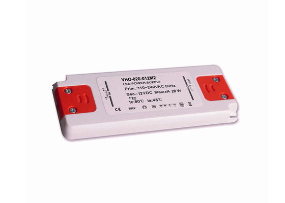 Luz ultra fina impermeable de los muebles de Power Supply For del conductor de 12V 1.7A LED