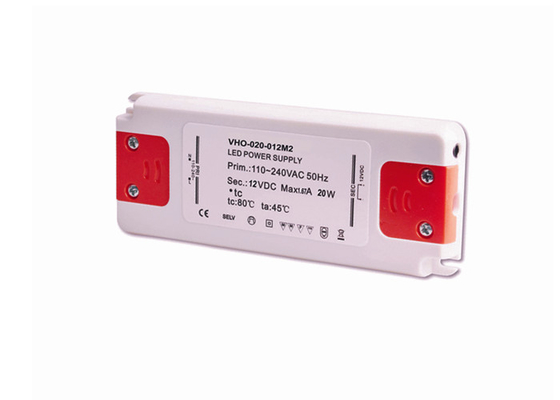 Luz ultra fina impermeable de los muebles de Power Supply For del conductor de 12V 1.7A LED
