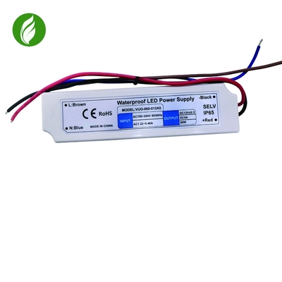 Plástico ultraligero 163x43x33m m del conductor 12V 5A de la luz de tira LED