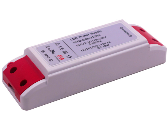 Conductor resistente al calor de la luz de tira del ODM 12V LED, fuente de alimentación ultraligera de 48 vatios