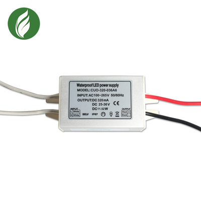 100-265V conductor 320mA de la CA Constant Current LED para la luz de la lavadora de la pared