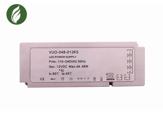 Conductor plástico con varios modos de funcionamiento de IP20 LED, fuente de alimentación ligera de 24V DC LED