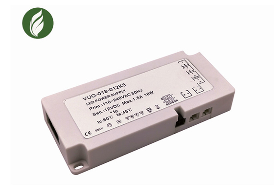 Sentido múltiple de SAA debajo del conductor 12V 18W del gabinete LED ignífugo
