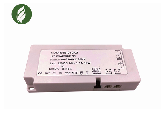 Sentido múltiple de SAA debajo del conductor 12V 18W del gabinete LED ignífugo