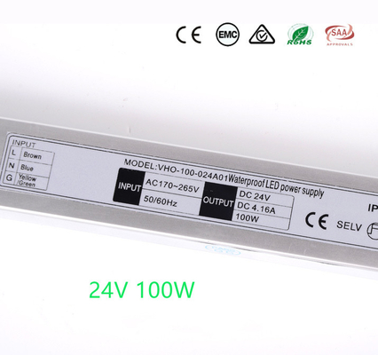 Modo electrónico impermeable al aire libre de la transferencia del conductor 24V 100W de 50/60Hz LED
