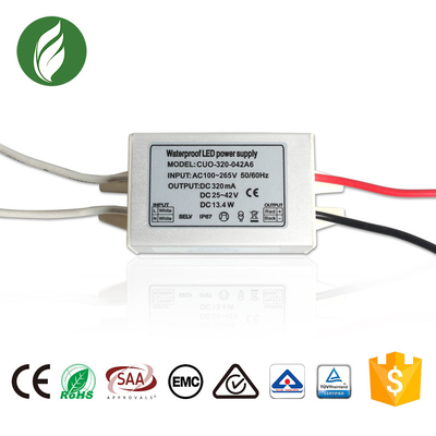 Conductor ligero Constant Current, fuente de 12W LED de alimentación de la luz de inundación de IP67 LED