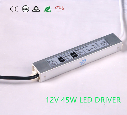 Fuente de alimentación resistente al calor de SAA LED 12V al aire libre, conductor libre Voltage del parpadeo LED