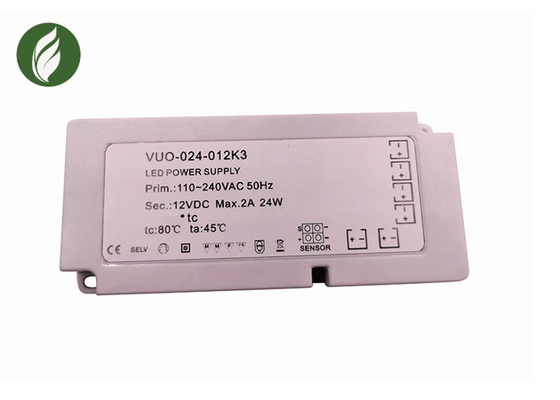 Fuente de alimentación de Constant Voltage LED de la luz 48W 60W 12V 24v IP20 del gabinete