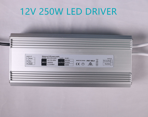 Fuente de alimentación durable antioxidante de la prenda impermeable LED IP67 multiusos