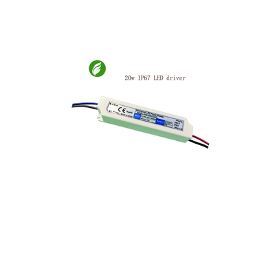 1670mA 12 conductor incombustible de la tira de voltio LED, fuente de alimentación ultraligera de la luz de tira del LED